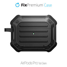 FixPremium - Fall Unbreakable für AirPods Pro, schwarz