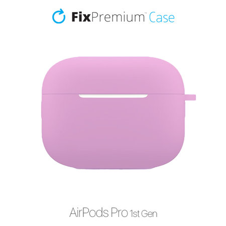 FixPremium - Silikonhülle für AirPods Pro, lila