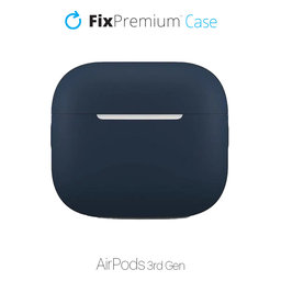 FixPremium - Silikonhülle für AirPods 3, blau
