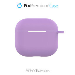 FixPremium - Silikonhülle für AirPods 3, lila