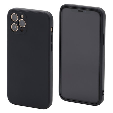 FixPremium - Silikonhülle für iPhone 11 Pro, schwarz