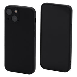 FixPremium - Silikonhülle für iPhone 13 mini, schwarz