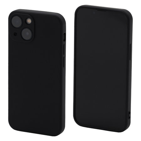 FixPremium - Silikonhülle für iPhone 13 mini, schwarz
