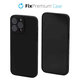 FixPremium - Silikonhülle für iPhone 13 Pro Max, schwarz