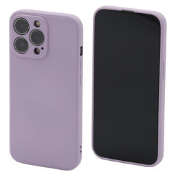 FixPremium - Silikonhülle für iPhone 13 Pro Max, violett