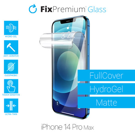 FixPremium HydroGel Matte - Displayschutzfolie für iPhone 14 Pro Max