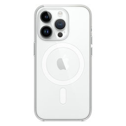 FixPremium - Silikonhülle mit MagSafe für iPhone 14 Pro, transparent