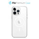 FixPremium - Silikonhülle mit MagSafe für iPhone 14 Pro Max, transparent