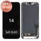 Display für iPhone 14, Touchscreen-Glas mit Rahmen, Refurbished
