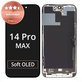 Display für iPhone 14 Pro Max, Touchscreen-Glas mit Rahmen, Refurbished