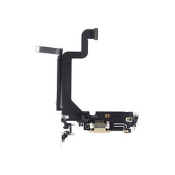 Apple iPhone 14 Pro Max - Ladestecker Ladebuchse + Flex Kabel (Gold)