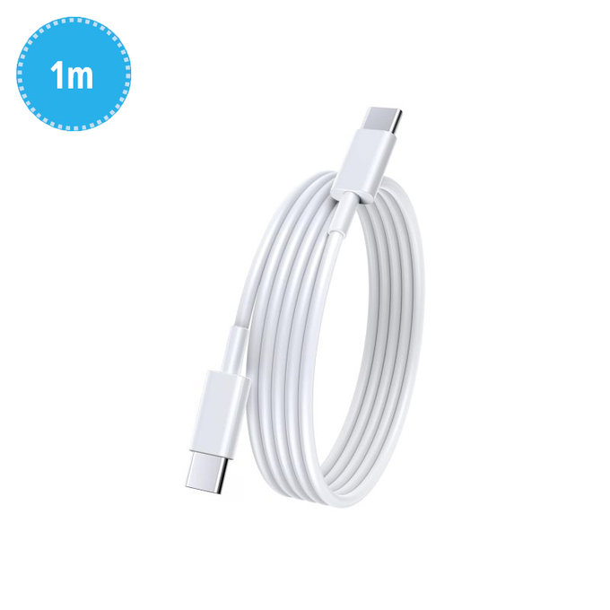 USB-C / USB-C kabel, 1 m, kompatibel mit Apple, bulk