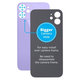 Apple iPhone 12 Mini - Backcover Glas Vergrössertes Ringloch für die Kamera (Purple)