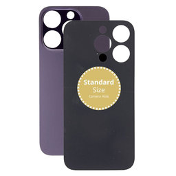 Apple iPhone 14 Pro - Backcover Glas (Deep Purple)