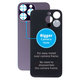 Apple iPhone 14 Pro Max - Backcover Glas Vergrössertes Ringloch für die Kamera (Deep Purple)