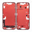Apple iPhone 14 Plus - Mittlerer Rahmen (Red)