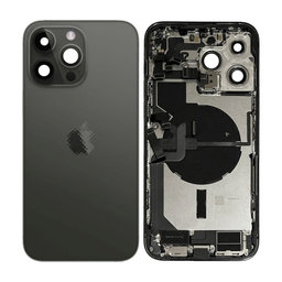 Apple iPhone 14 Pro Max - Backcover mit Kleinteilen (Space Black)