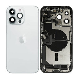 Apple iPhone 14 Pro Max - Backcover mit Kleinteilen (Silver)