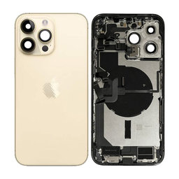 Apple iPhone 14 Pro Max - Backcover mit Kleinteilen (Gold)