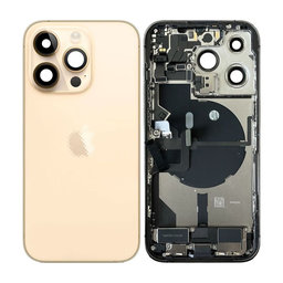Apple iPhone 14 Pro - Backcover mit Kleinteilen (Gold)