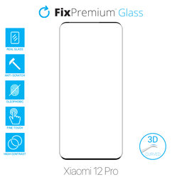 FixPremium Glass - 3D Gehärtetes Glas für Xiaomi 12 Pro