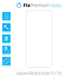 FixPremium Glass - Gehärtetes Glas für Xiaomi Redmi Note 11 und 11S