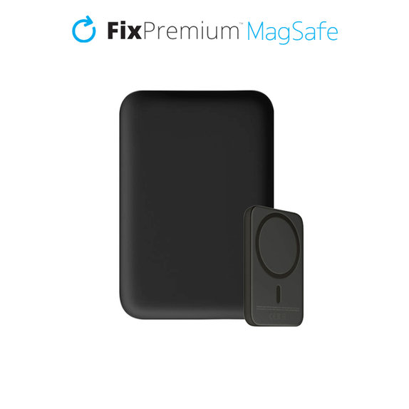 FixPremium - MagSafe PowerBank 5000mAh, schwarz