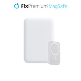 FixPremium - MagSafe PowerBank 10 000mAh, weiß