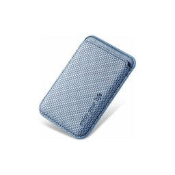 FixPremium - MagSafe Carbon Geldbörse, blau