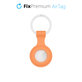 FixPremium - Silikon Schlüsselanhänger für AirTag, orange