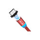 USLION - USB-C / USB Magnetisches Kabel (1m), rot
