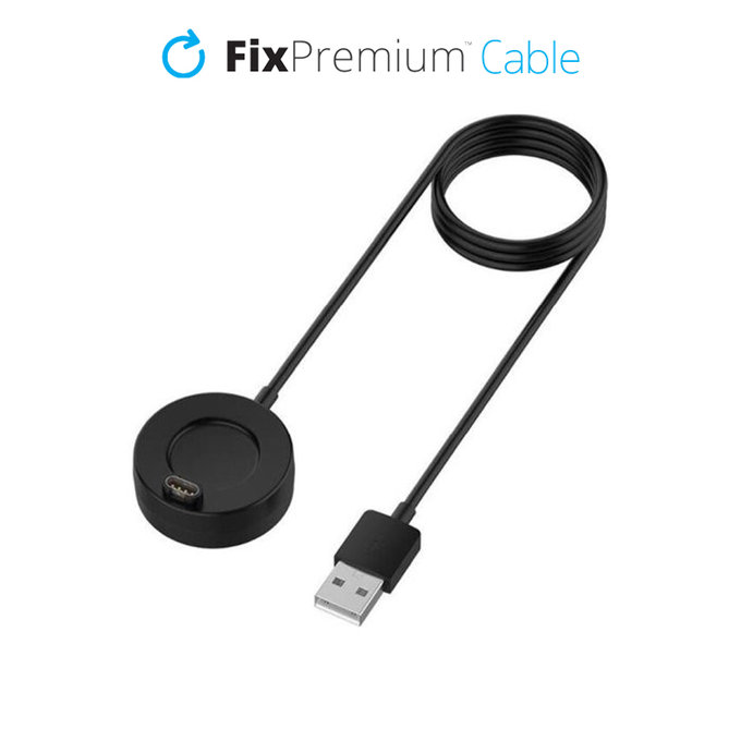 FixPremium - Ladestation für Garmin Watch, schwarz