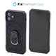 FixPremium - CamShield Hülle für iPhone 12 mini, schwarz