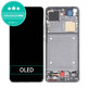 Xiaomi Mi 11 Ultra - LCD Display + Touchscreen Front Glas + Rahmen (Ceramic Black) OLED
