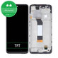 Xiaomi Redmi Note 10 5G, Poco M3 Pro 5G - LCD Display + Touchscreen Front Glas + Rahmen (Graphite Grey) TFT