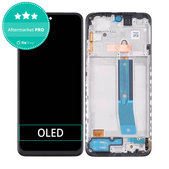 Xiaomi Redmi Note 11, 11S, Poco M4 Pro 4G - LCD Display + Touchscreen Front Glas + Rahmen (Graphite Grey) OLED