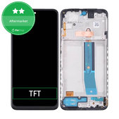 Xiaomi Redmi Note 11, 11S, Poco M4 Pro 4G - LCD Display + Touchscreen Front Glas + Rahmen (Graphite Grey) TFT