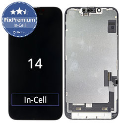 Apple iPhone 14 - LCD Display + Touchscreen Front Glas + Rahmen In-Cell FixPremium