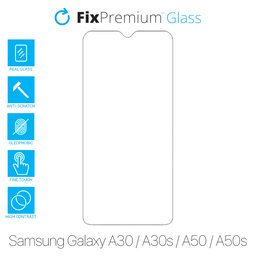 FixPremium Glass - Gehärtetes Glas für Samsung Galaxy A30, A30s, A50 a A50s