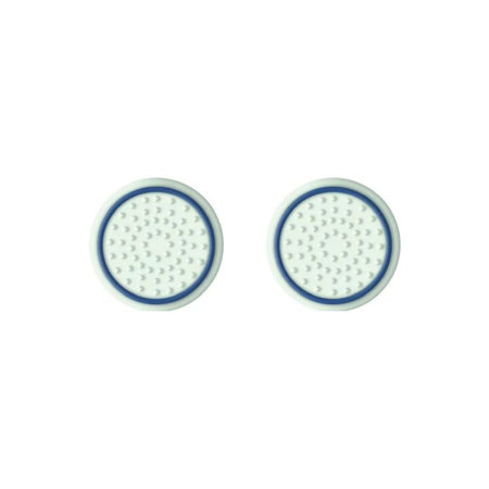 FixPremium - PS4/PS5 Controller Grip Caps - 2er-Set, transparent blau