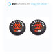 FixPremium - PS4/PS5 Biohazard Controller Grip Caps - 2er-Set