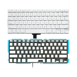 Apple MacBook 13" A1342 (Late 2009 - Mid 2011) - Tastatur + Hintergrundbeleuchtung US