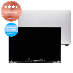 Apple MacBook Pro 13" A1708 (Late 2016 - Mid 2017) - LCD Display + Frontglas + Abdeckung (Silver) Refurbished