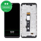 Motorola Moto G10 XT2127 - LCD Display + Touchscreen Front Glas + Rahmen (Aurora Gray) TFT