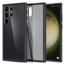 Spigen - Hülle Ultra Hybrid für Samsung Galaxy S23 Ultra, frost black
