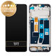 Oppo A54s CPH2273 - LCD Display + Touchscreen Front Glas + Rahmen (Black) - 4908020 Genuine Service Pack