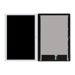 Lenovo Tab M10 TB-X605FC, TB-X605LC - LCD Display + Touchscreen Front Glas (White) TFT