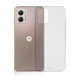 Fonex - Hülle Invisible für Motorola Moto G53, transparent