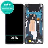 Asus Zenfone 7 Pro ZS671KS - LCD Display + Touchscreen Front Glas + Rahmen (Aurora Black) OLED