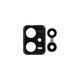 Xiaomi Redmi Note 12 Pro 5G - Rückfahrkameraglas + Rahmen (Midnight Black) - Genuine Service Pack